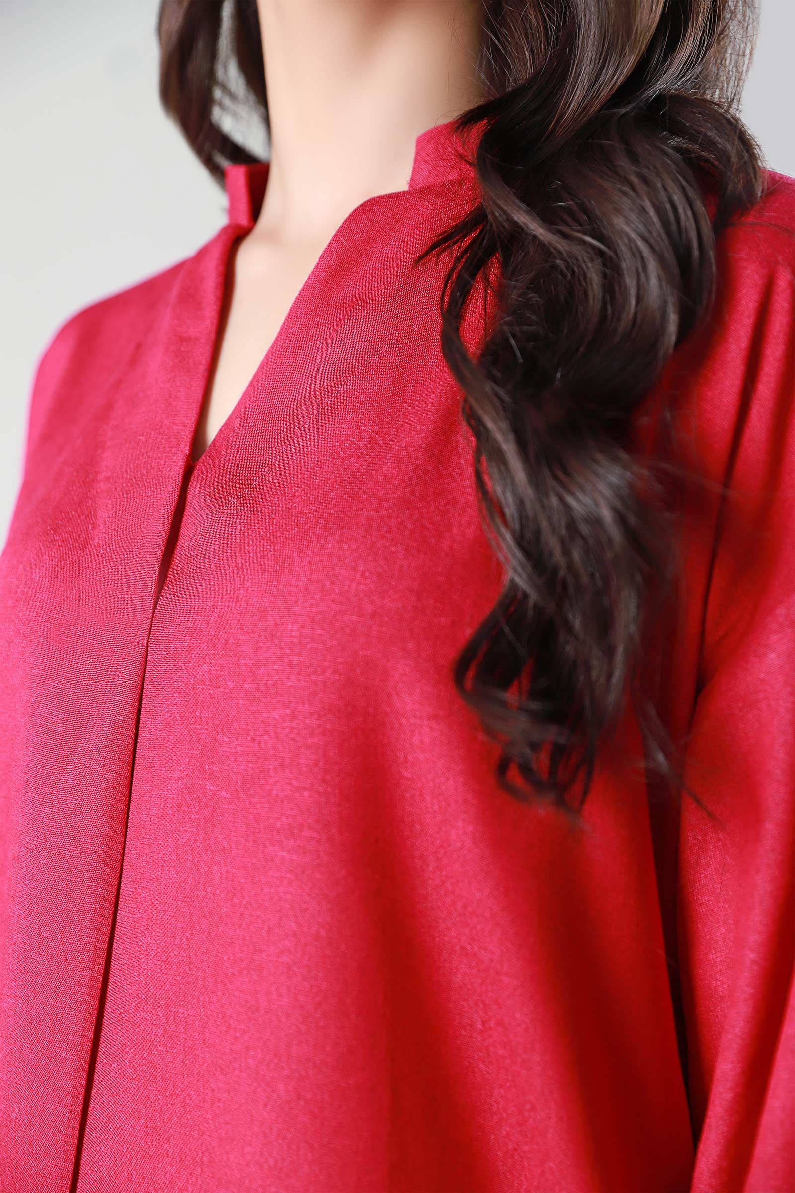 2 Pc Dyed Karandi Suit