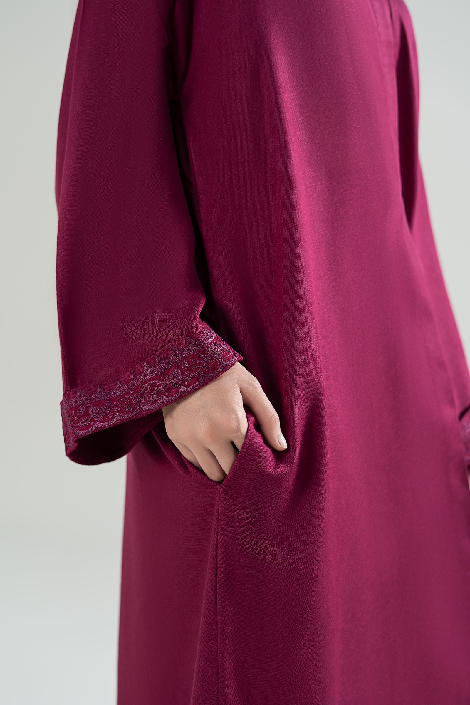 2 Pc Embroidered Karandi Suit