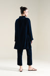 2 Pc Dyed Velvet Suit