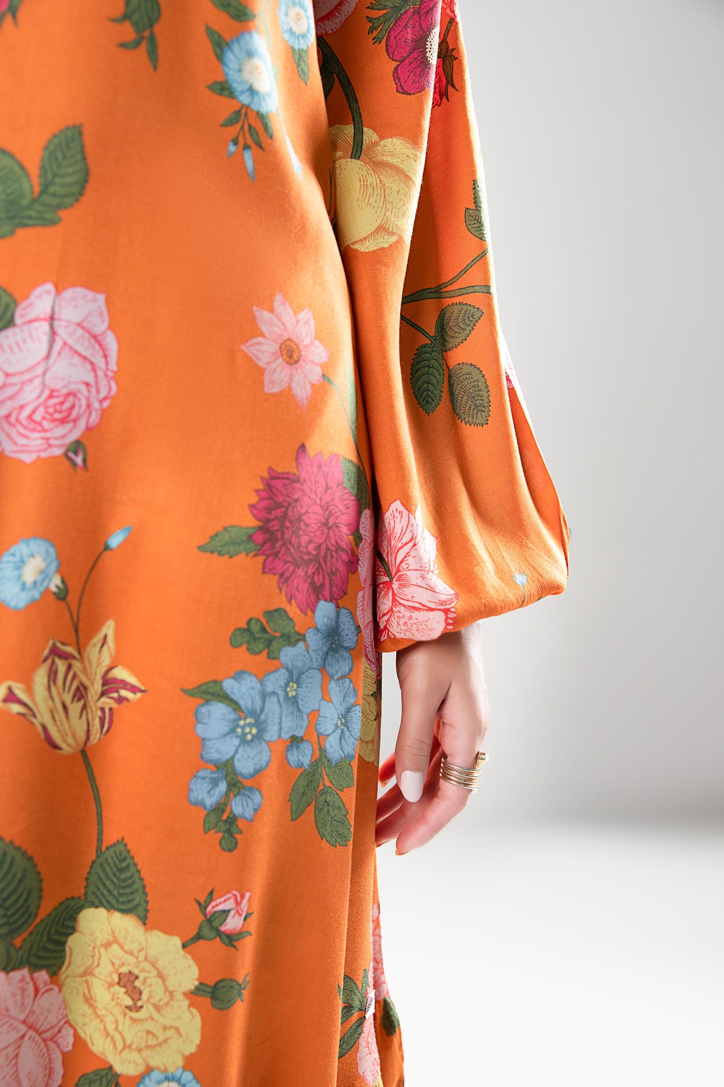 Printed Viscose Dress