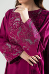 2 Pc Embroidered Khaddar Suit