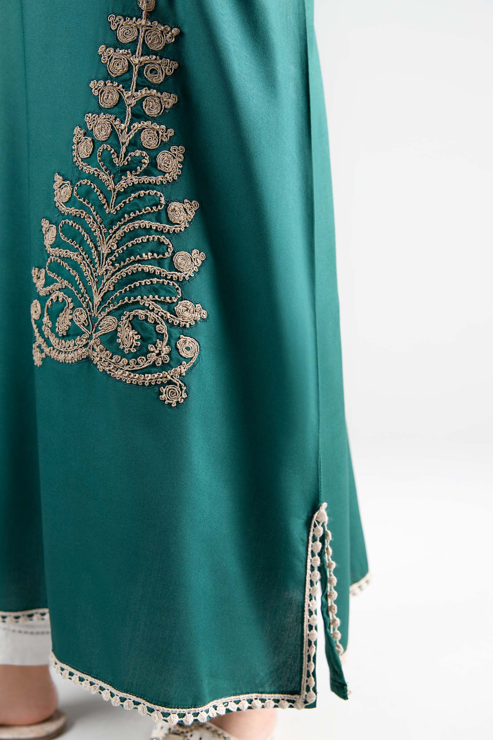 Embroidered Linen Shirt