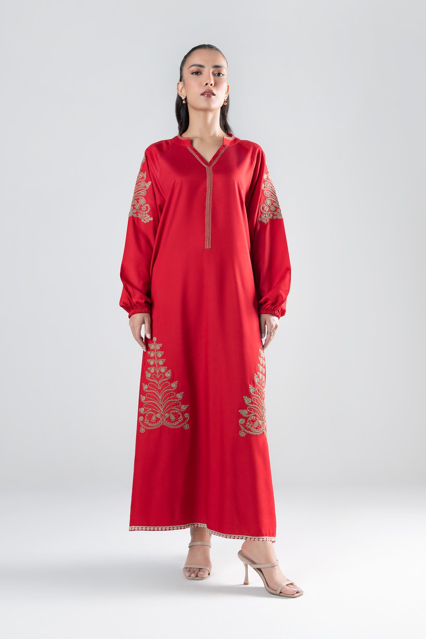Embroidered Linen Shirt