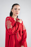 Embroidered Linen Shirt