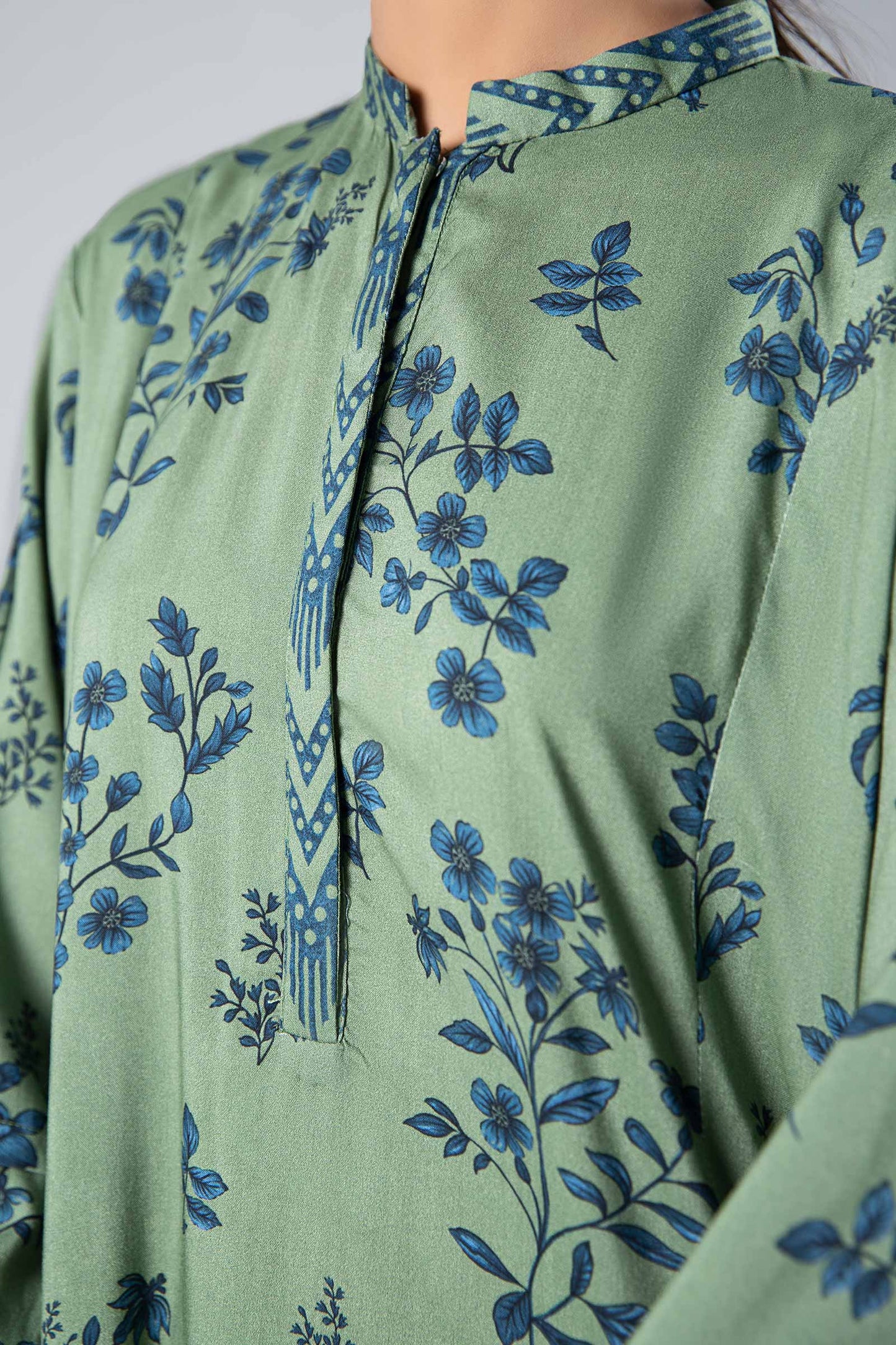 Printed Linen Dress