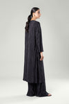 2 Pc Solid Satin Silk Suit