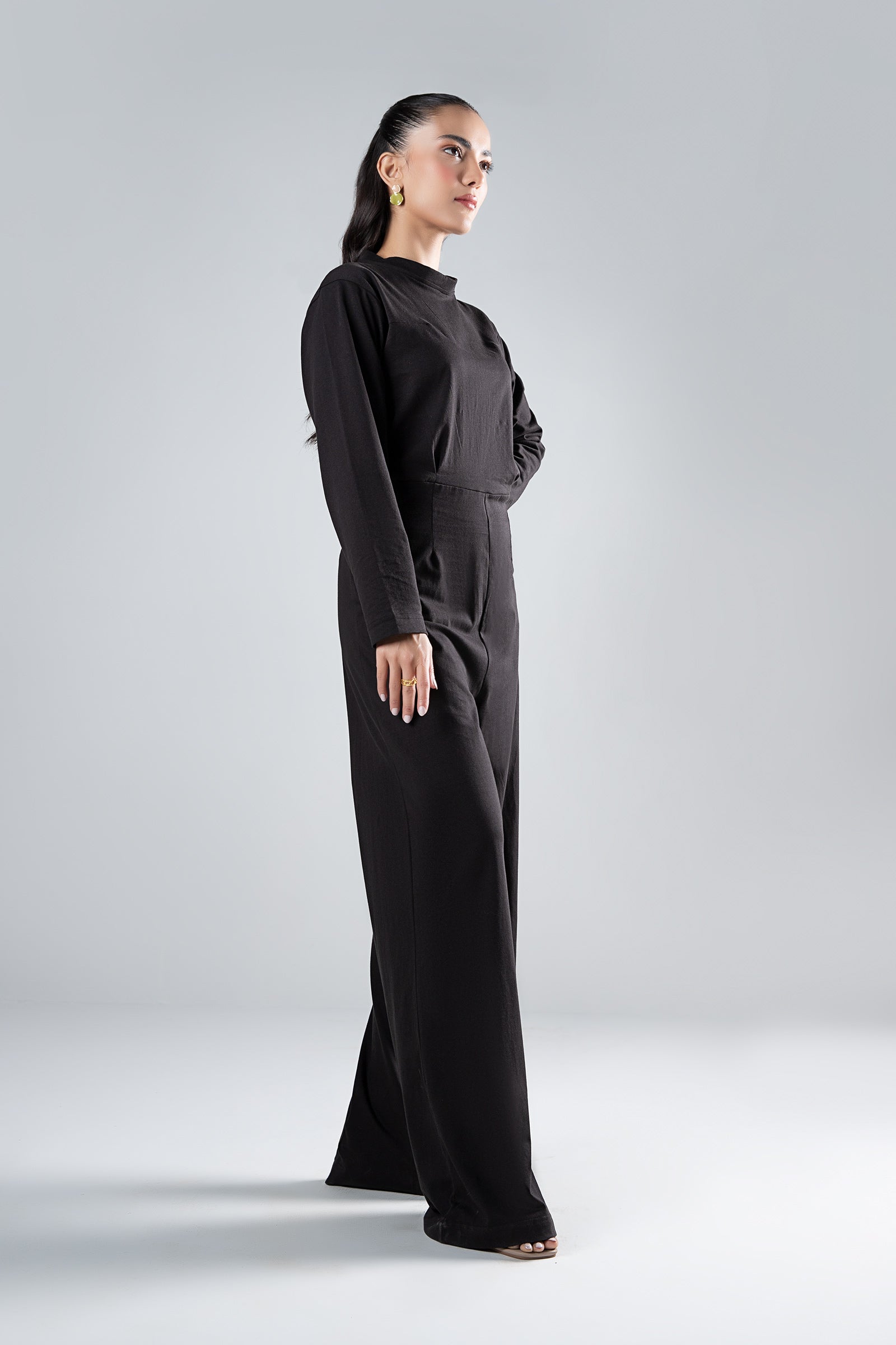 Solid Jersey Jumpsuit