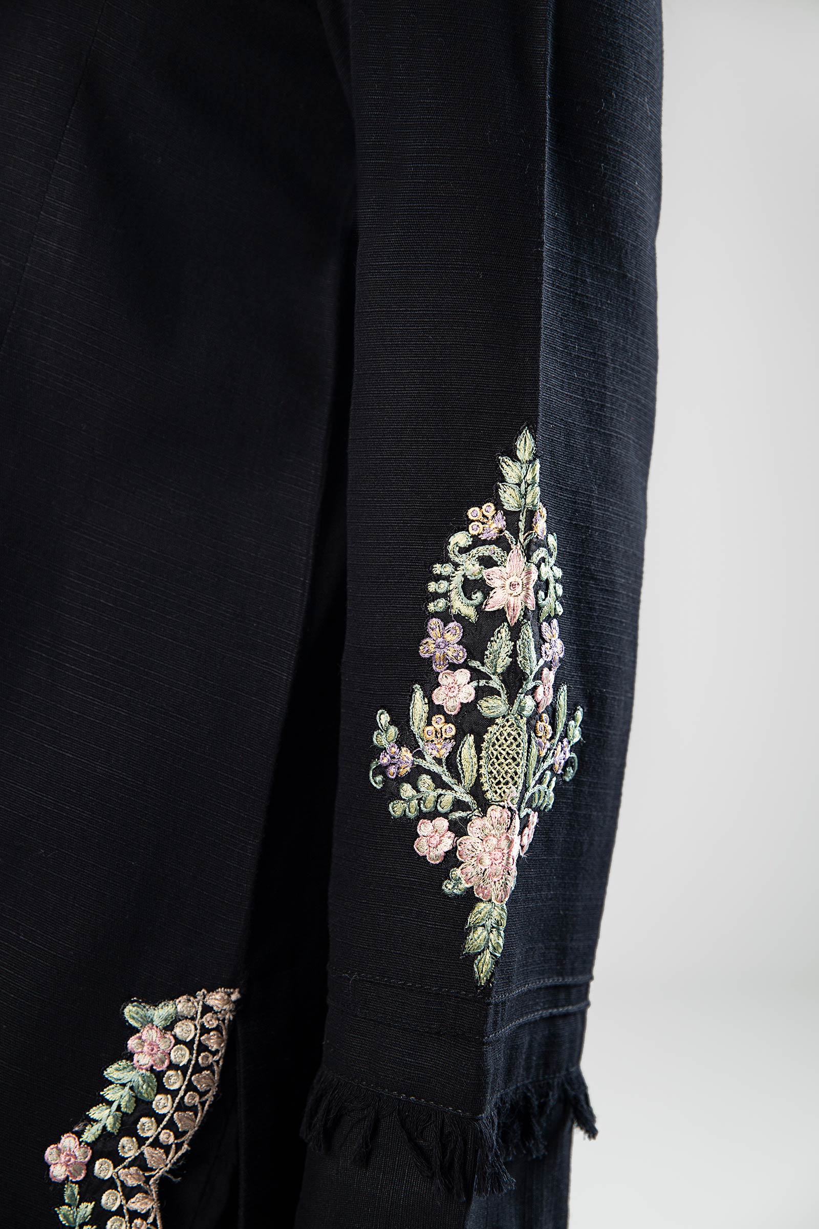 Embroidered Khaddar Shirt