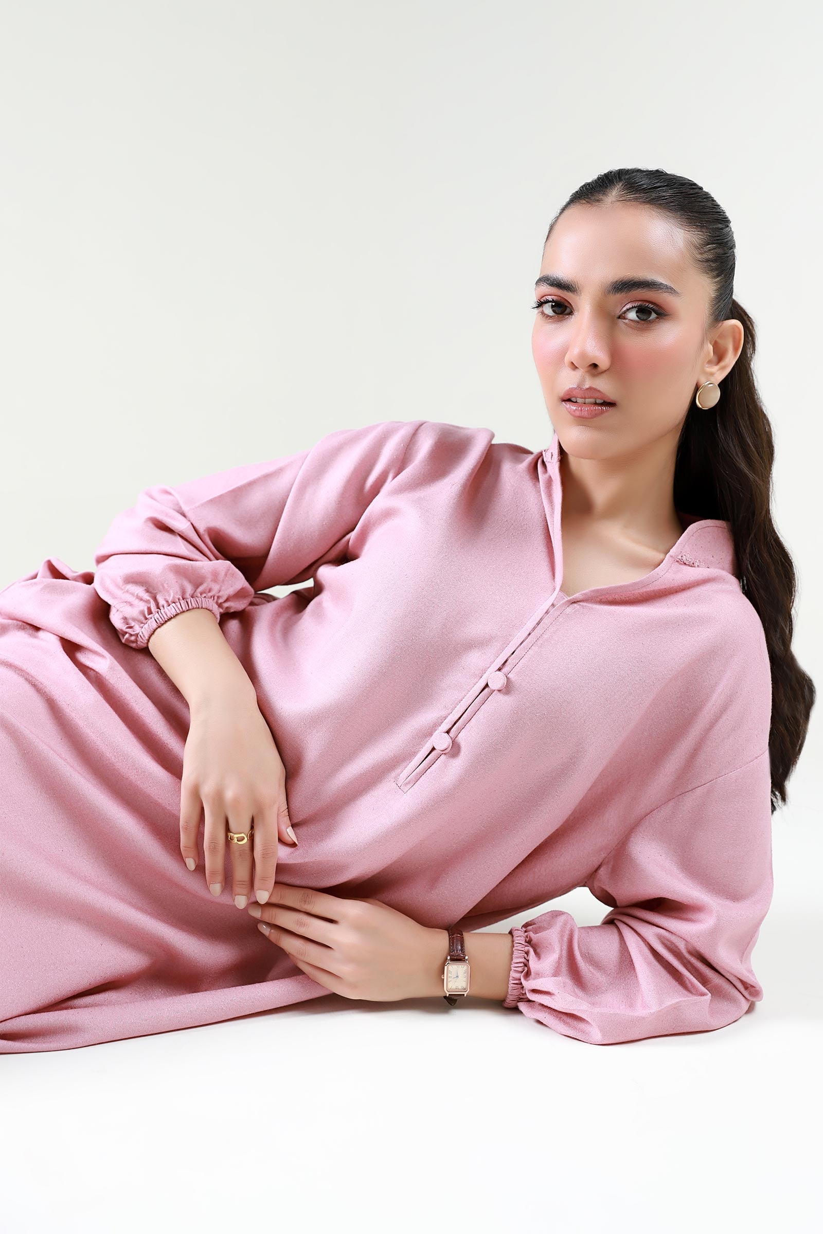 Dyed Rib Karandi Shirt