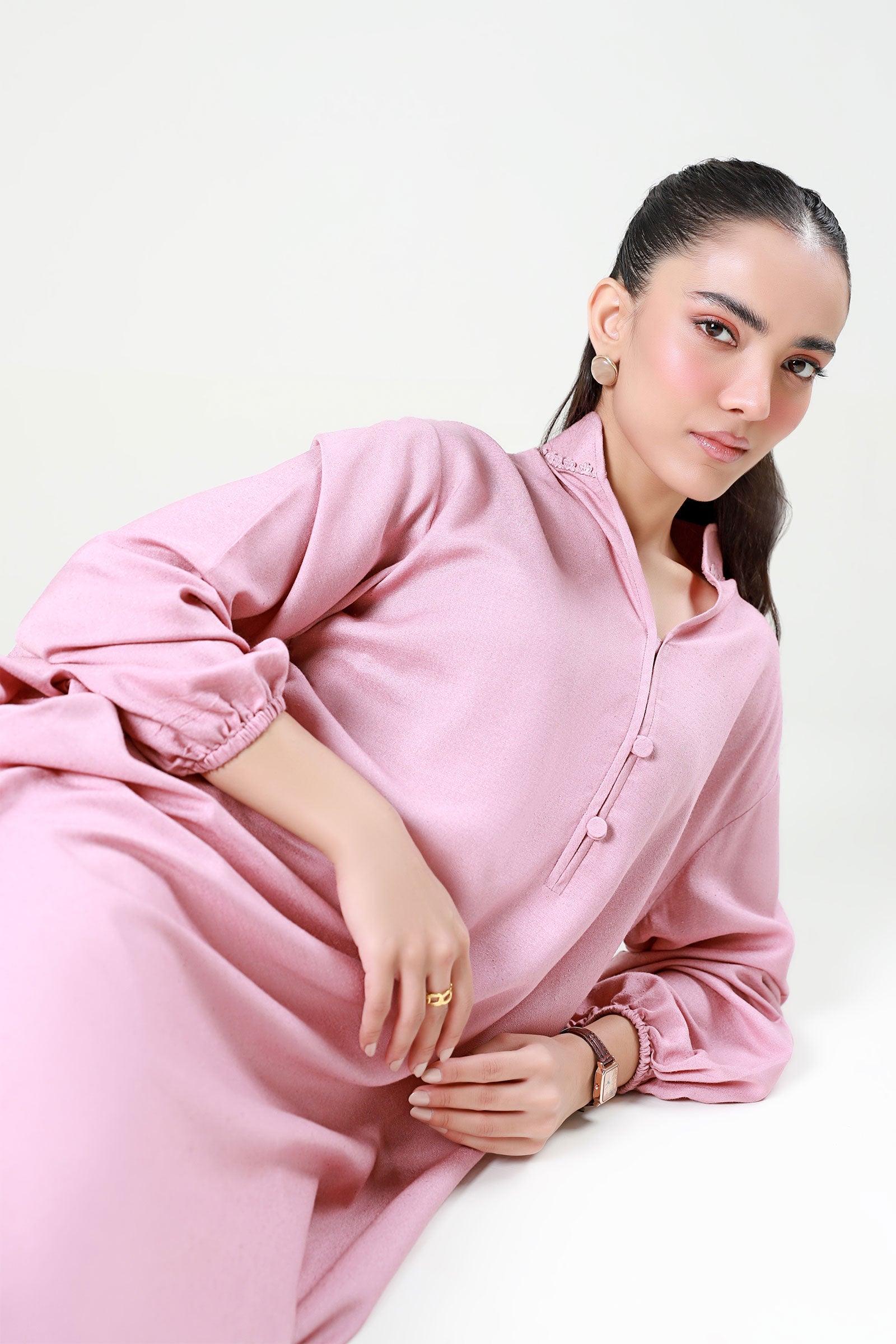 Dyed Rib Karandi Shirt