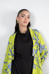 Printed Khaddar Kimono Jacket