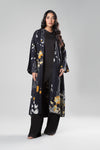 Printed Khaddar Kimono Jacket
