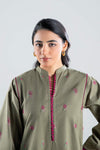 Embroidered Textured Shirt