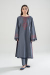 Embroidered Yarn Dyed Shirt