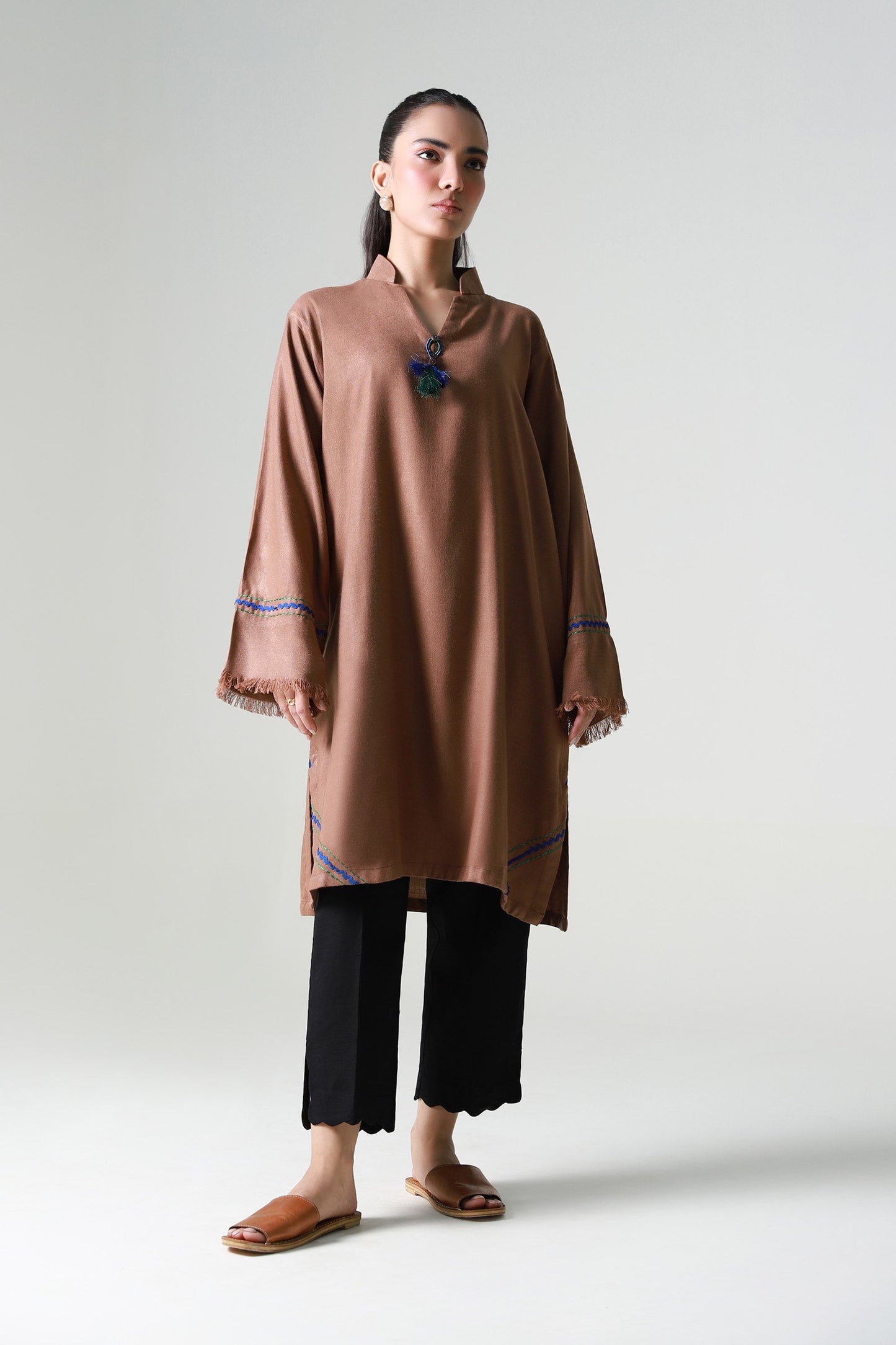 Dyed Wool Shirt