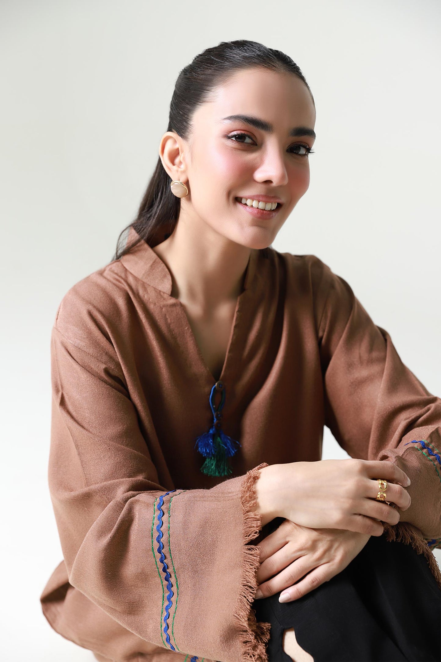 Dyed Wool Shirt