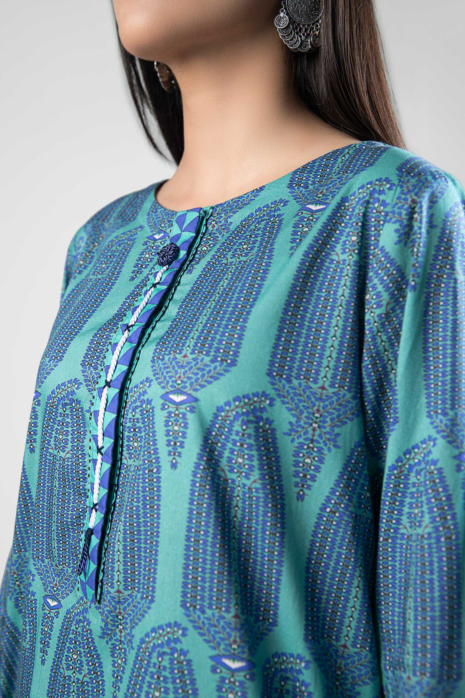 Printed Cambric Shirt