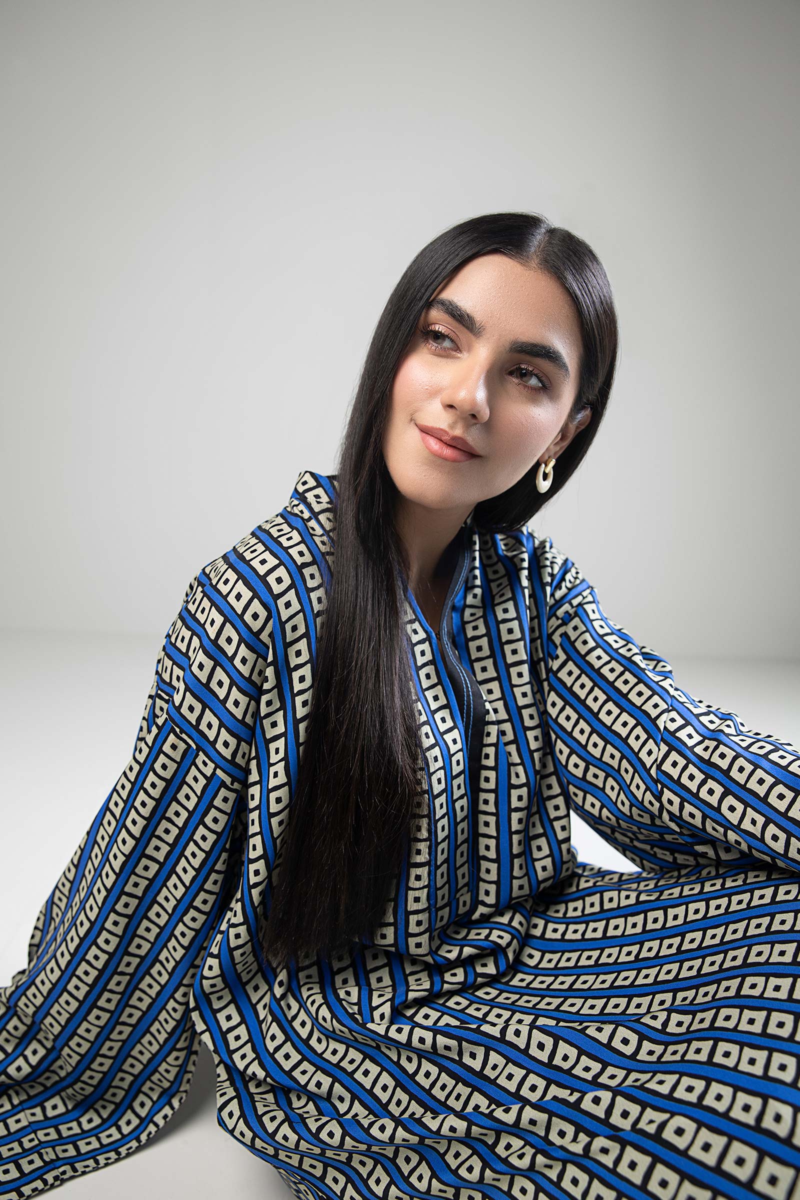 Printed Linen Shirt