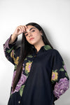Printed Khaddar Shirt