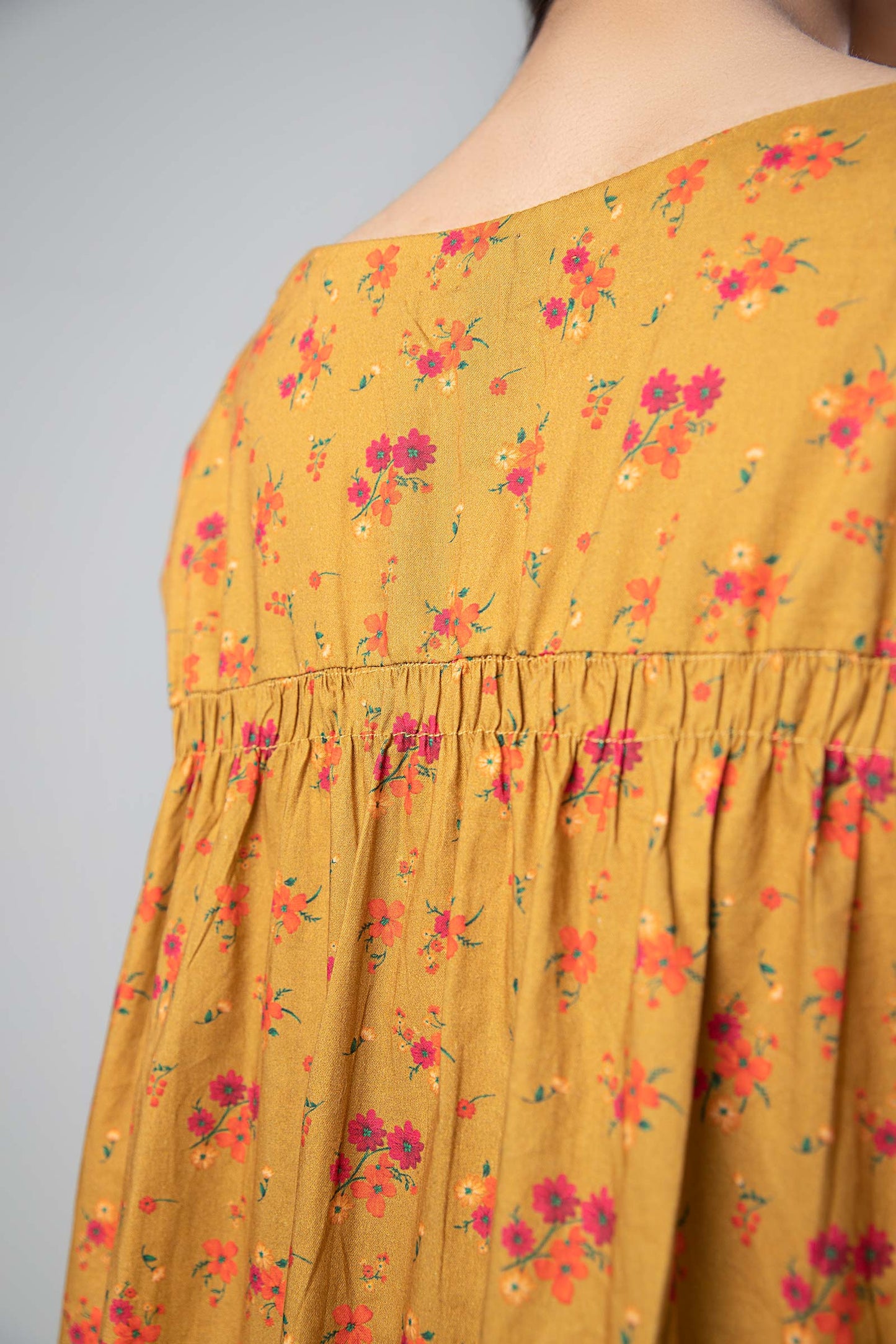 2 Pc Printed Cambric Suit