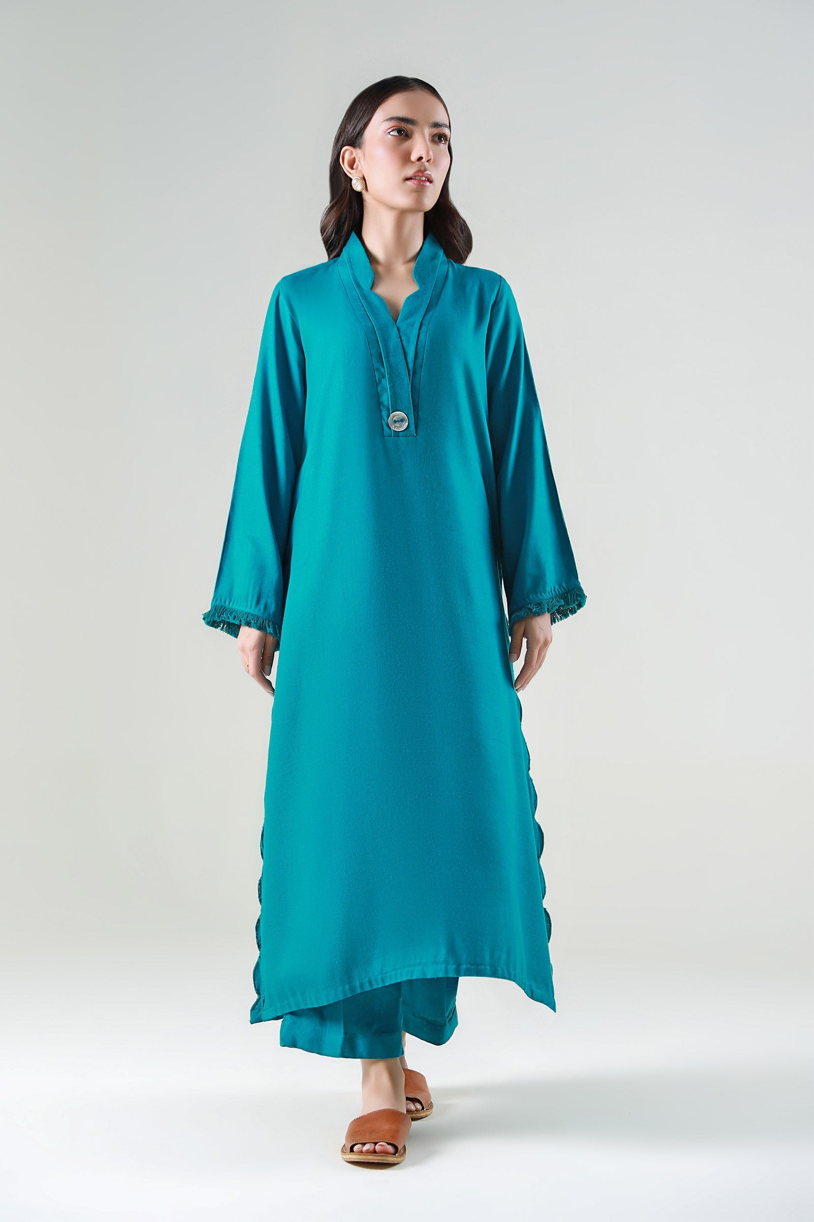 2 Pc Dyed Wool Suit