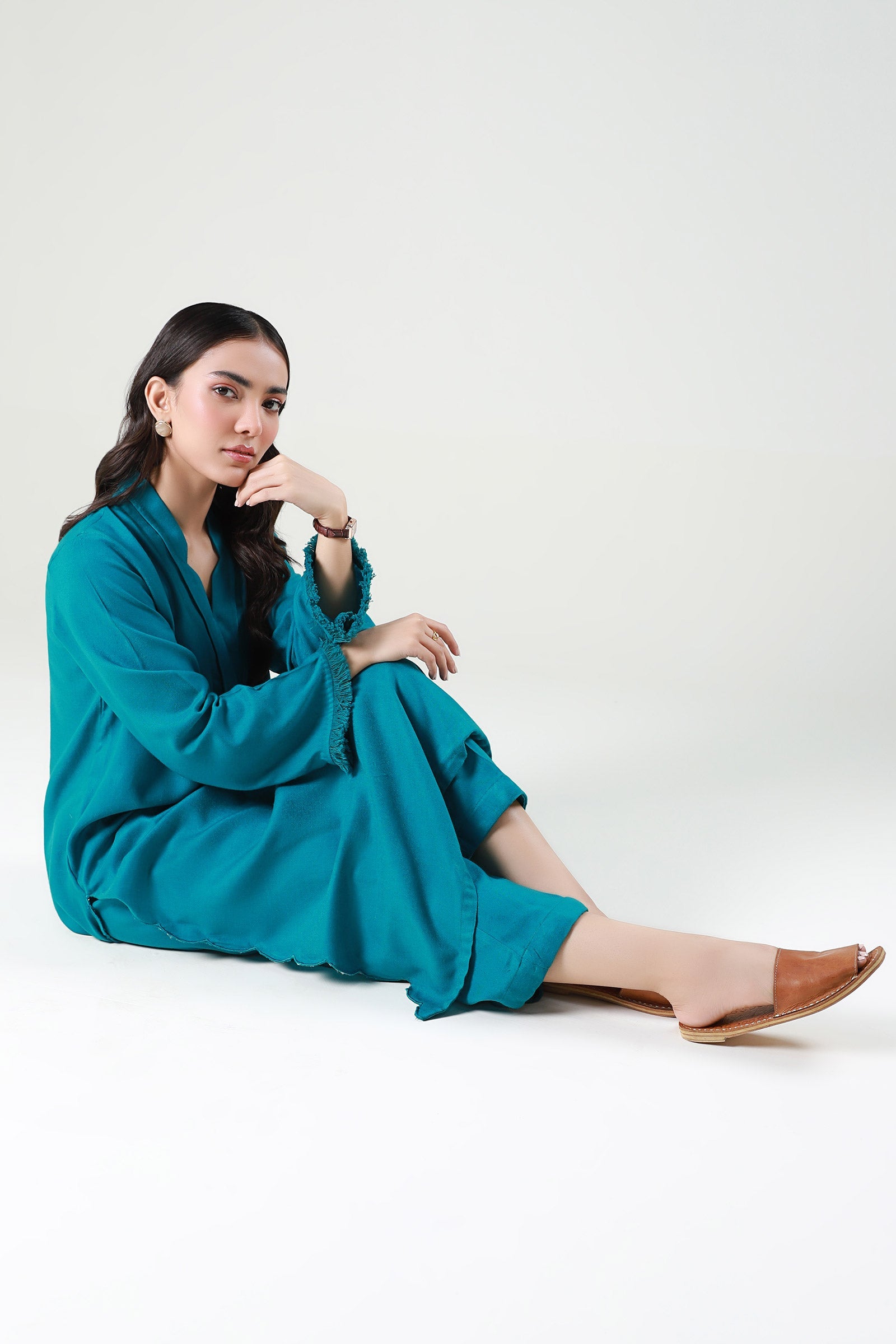 2 Pc Dyed Wool Suit