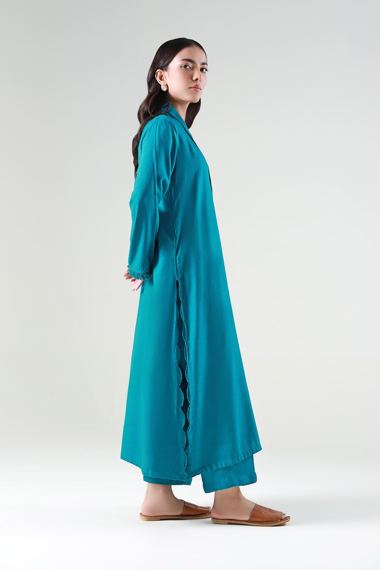 2 Pc Dyed Wool Suit