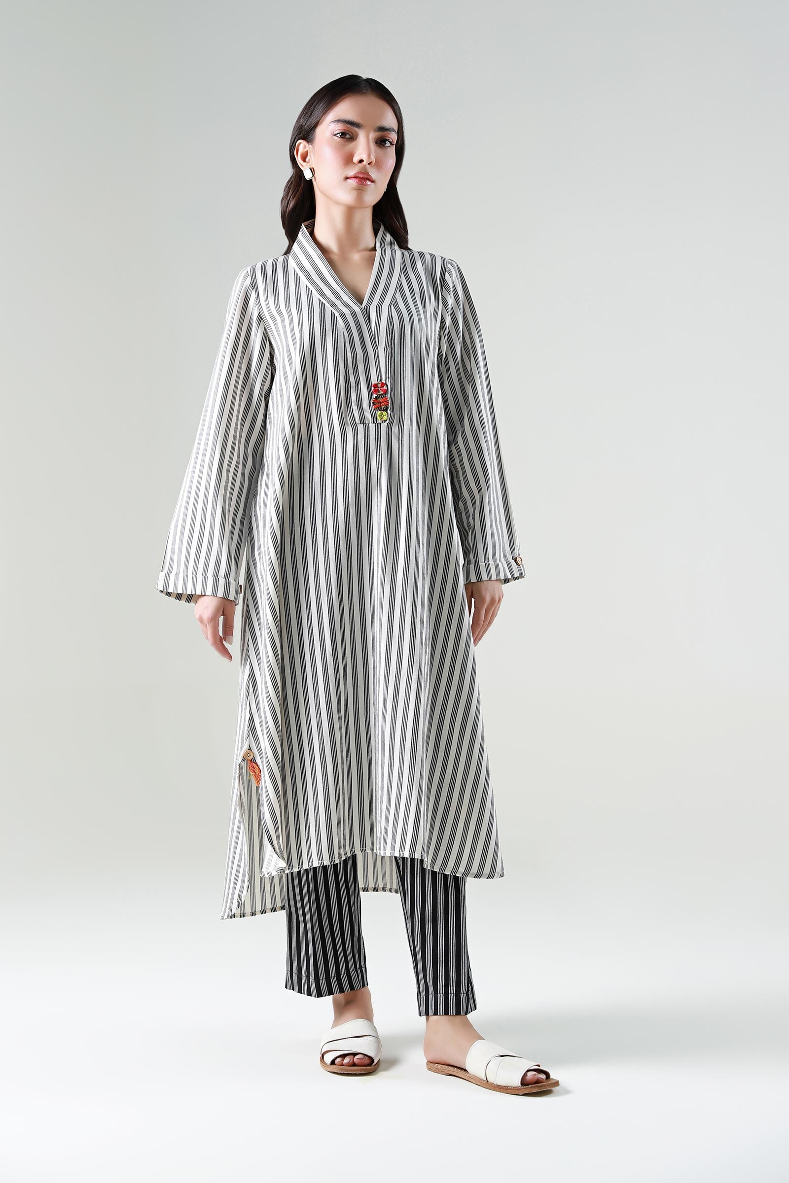 2 Pc Yarn Dyed Suit