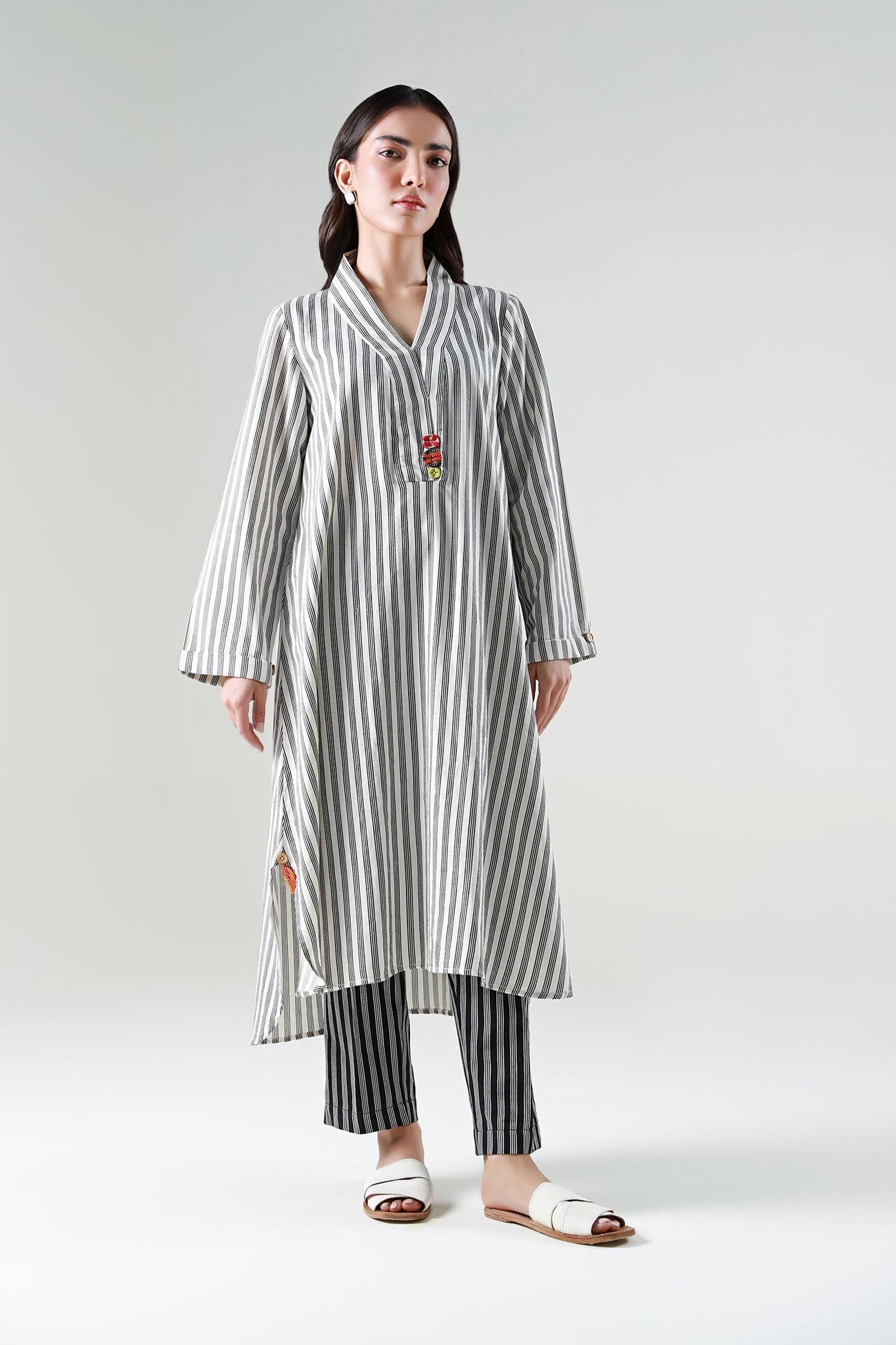 2 Pc Yarn Dyed Suit