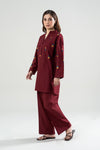 Embroidered Khaddar Shirt