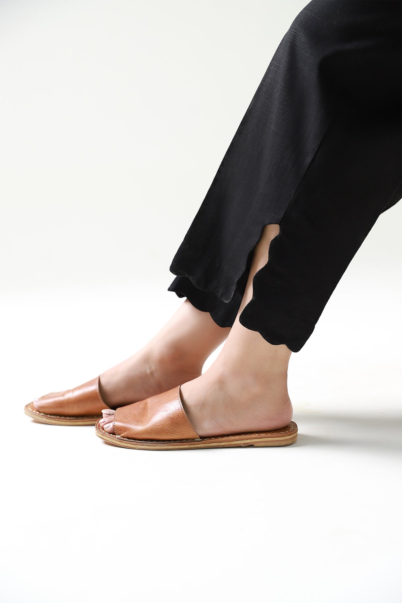 Dyed Khaddar Trouser