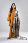 3 Pc Embroidered Khaddar Suit