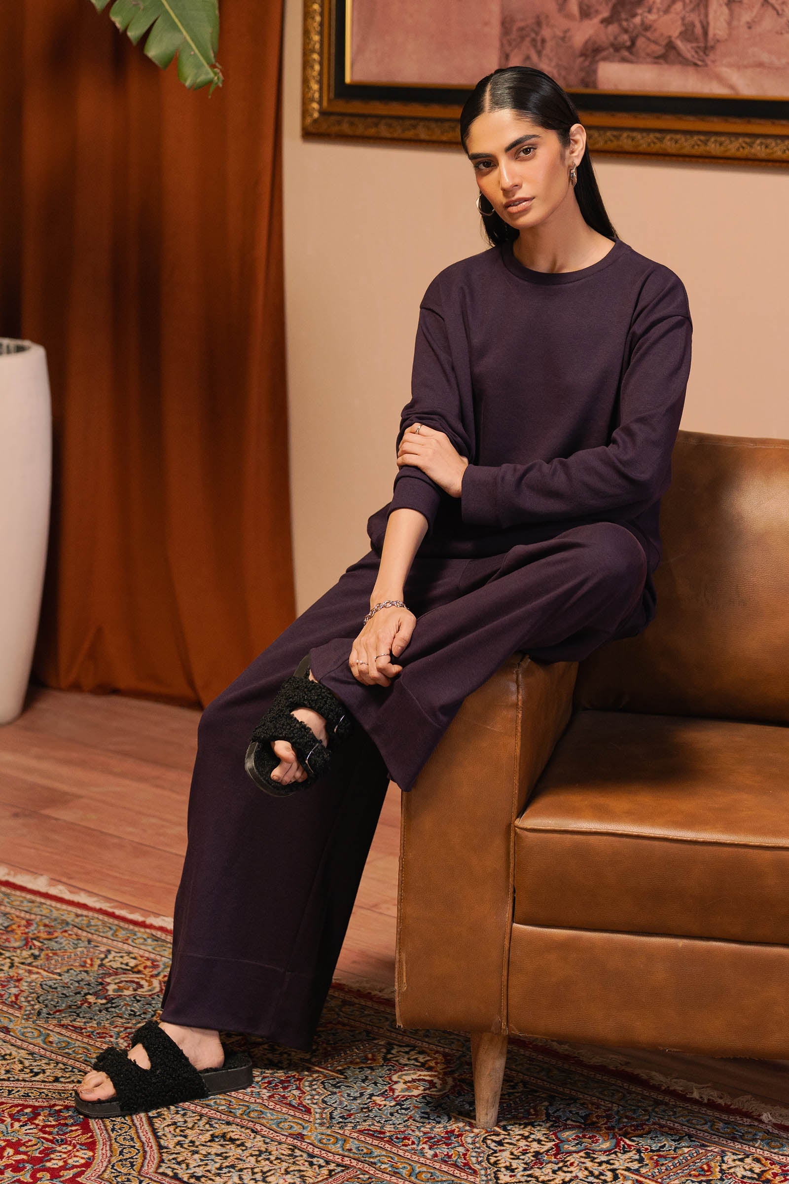 Relaxed Sweatshirt Set
