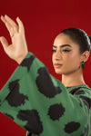 2 Pc Printed Twill Suit