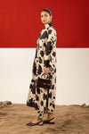 2 Pc Printed Twill Suit