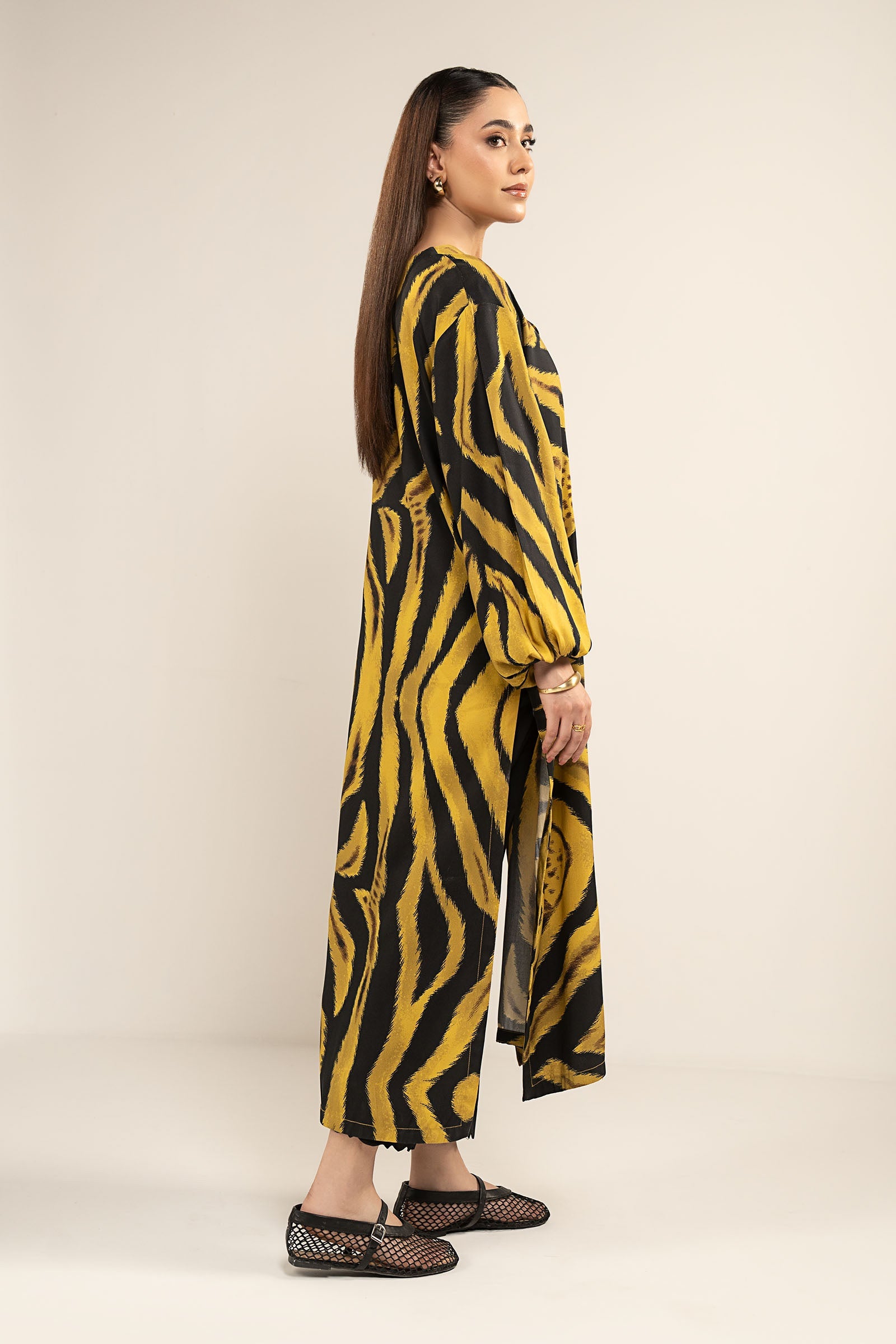 Printed Loose-Fit Shirt