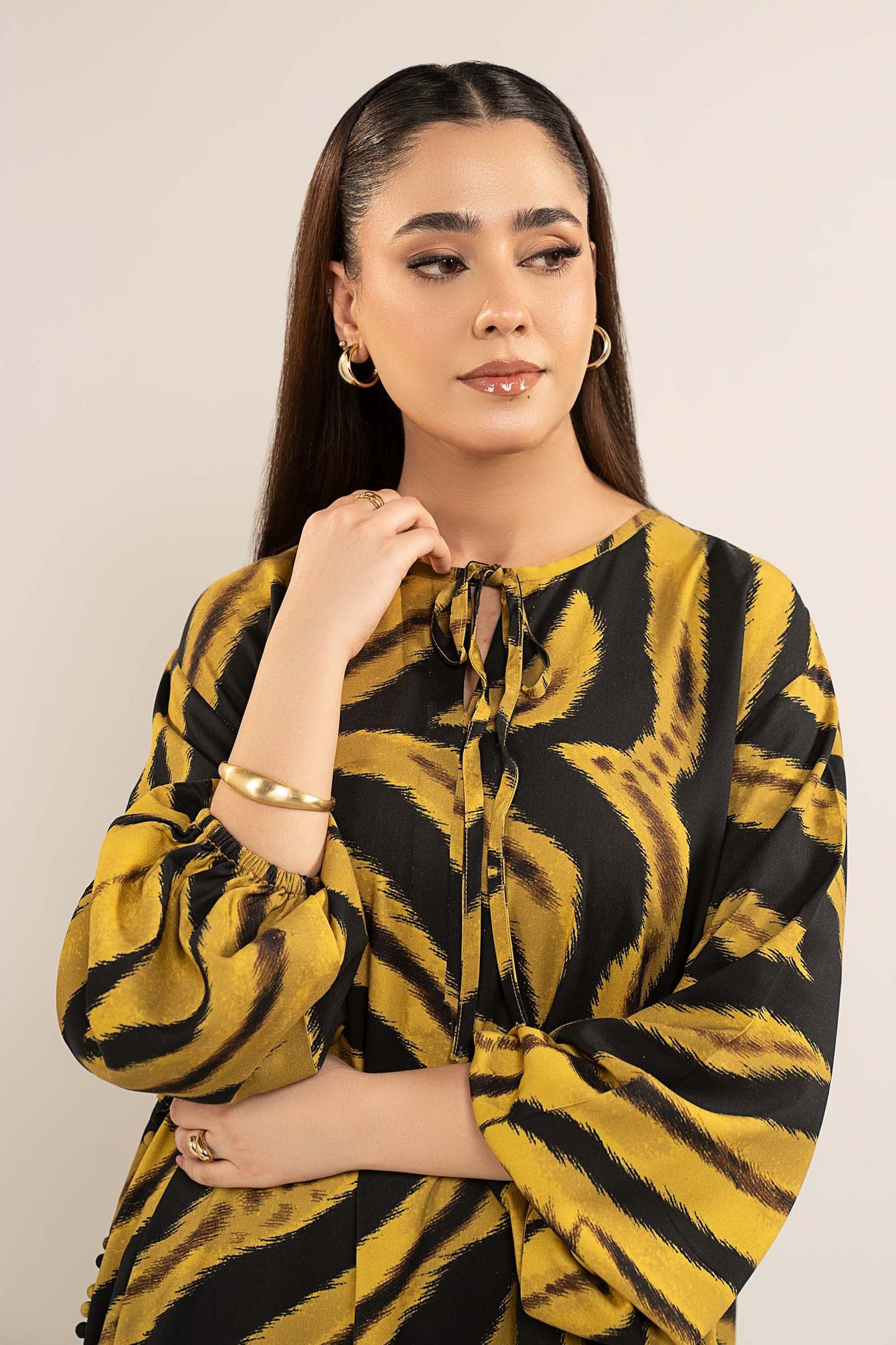 Printed Loose-Fit Shirt