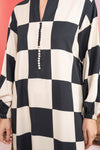 2 Pc Printed Twill Suit
