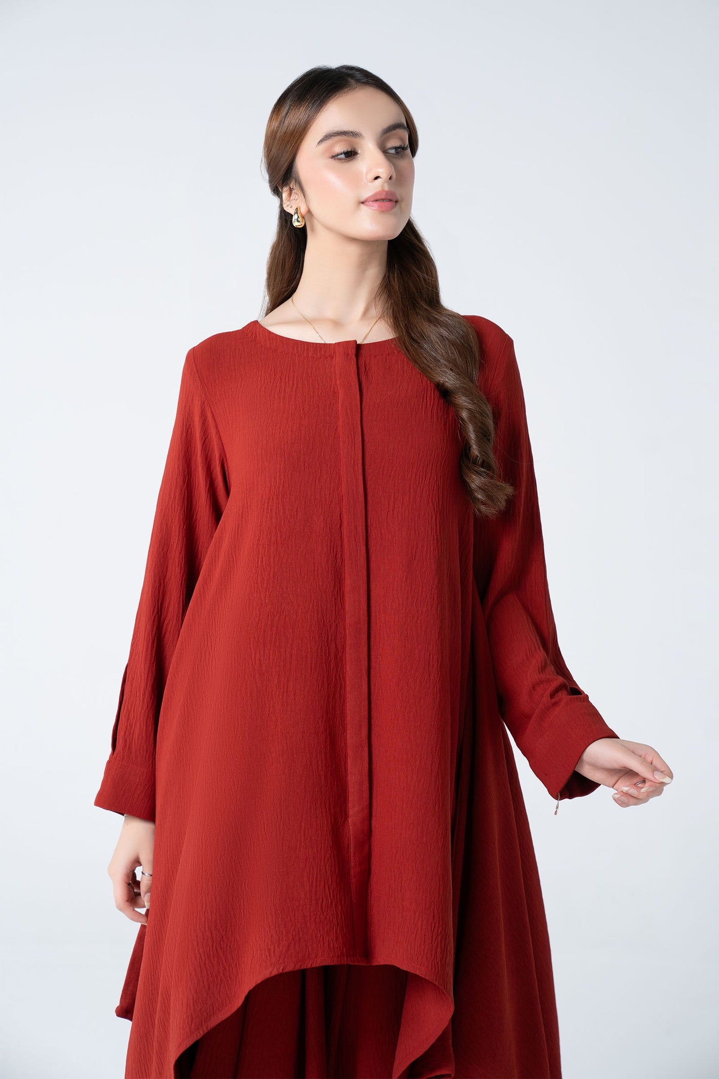 2 Pc Dyed Georgette Suit