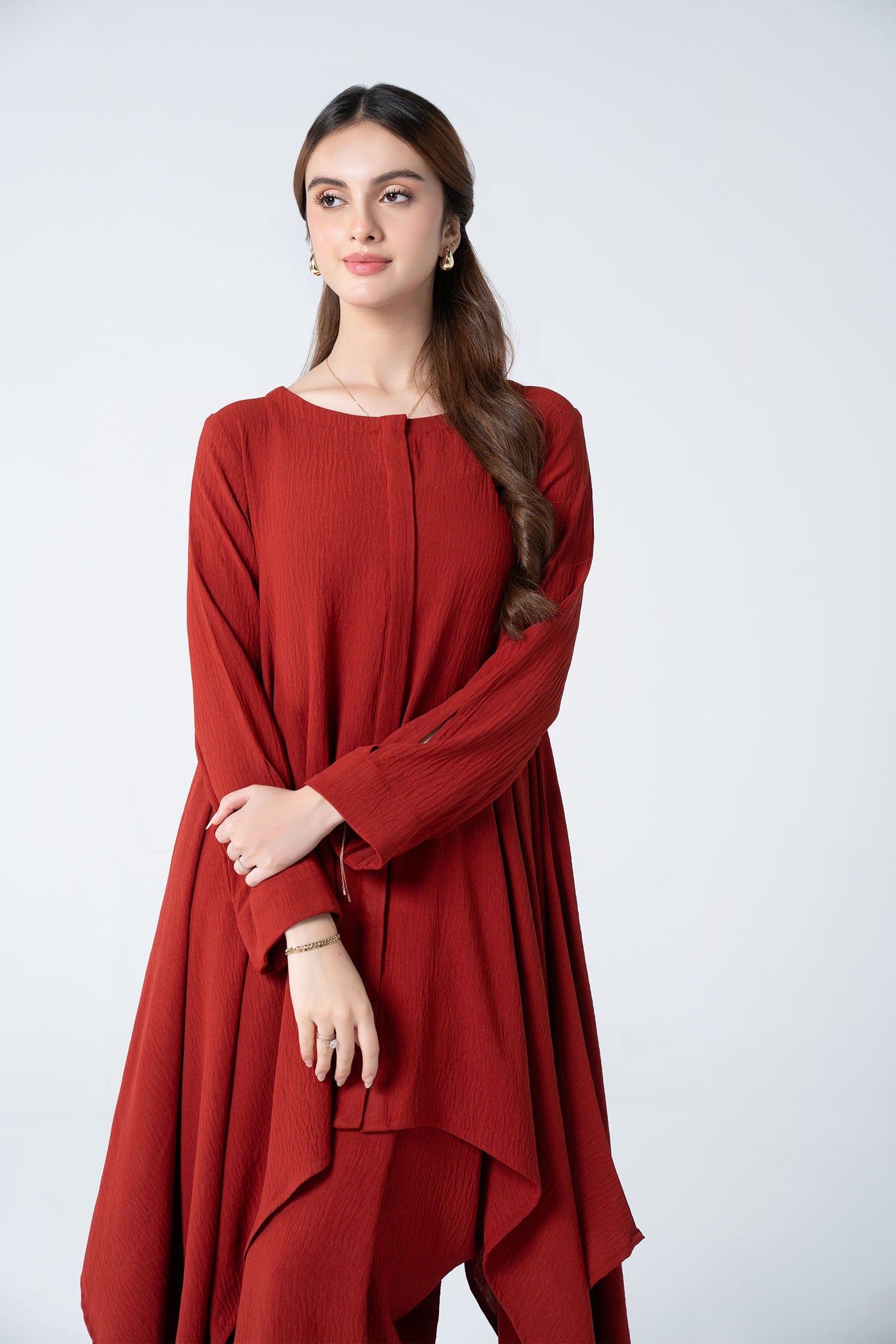 2 Pc Dyed Georgette Suit