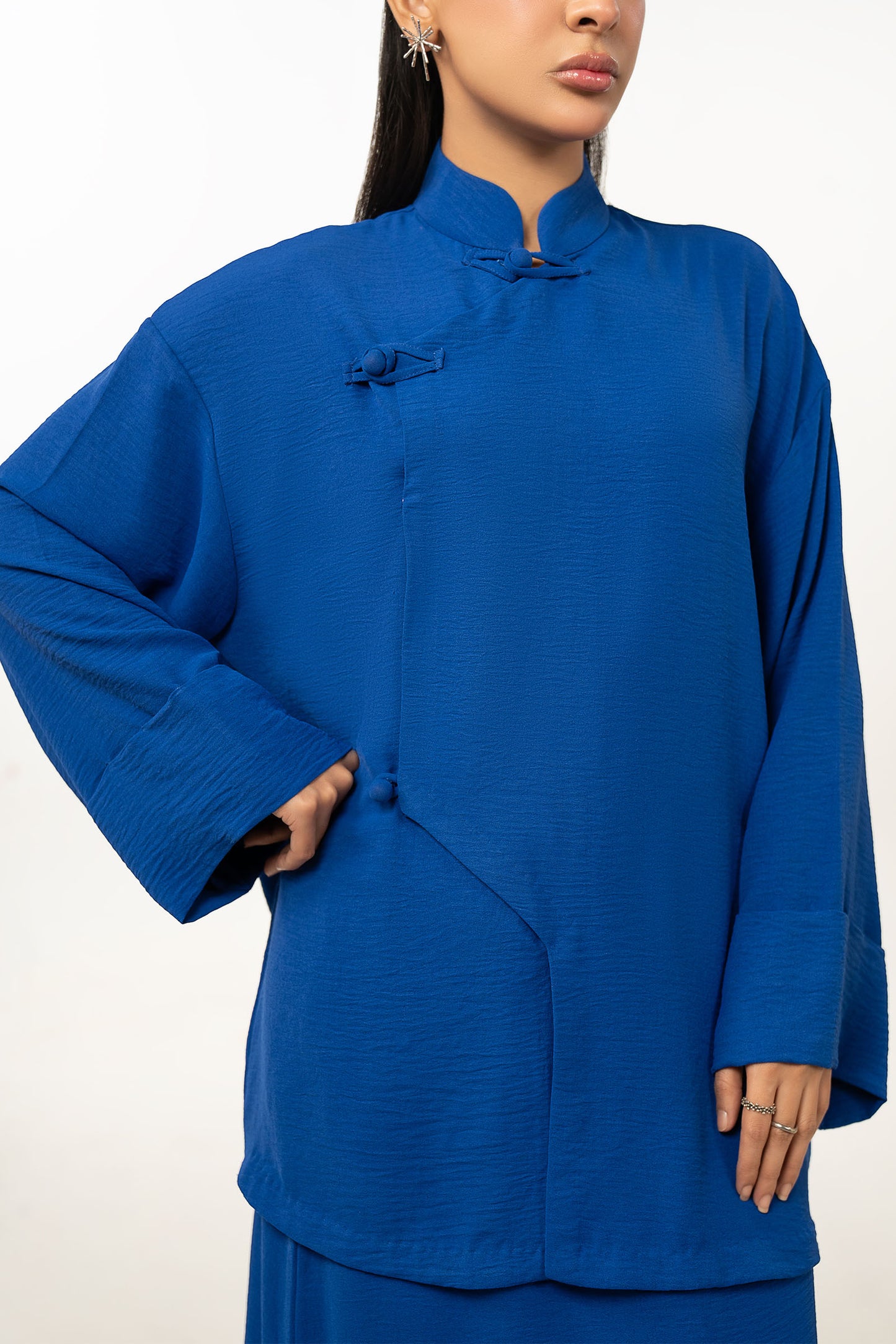 2 Pc Dyed Poly Viscose Suit