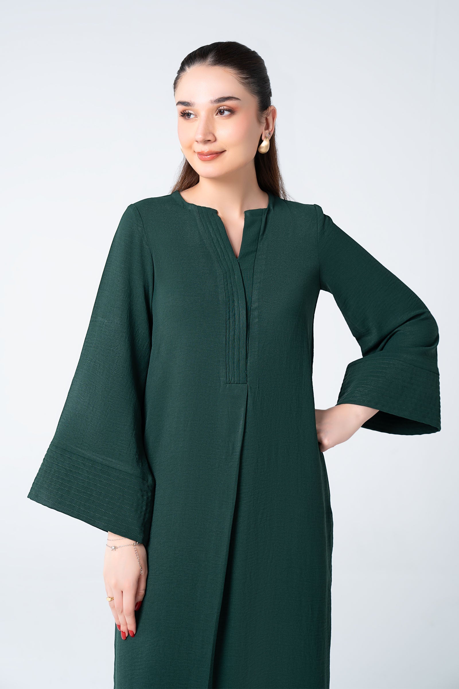 2 Pc Dyed Georgette Suit