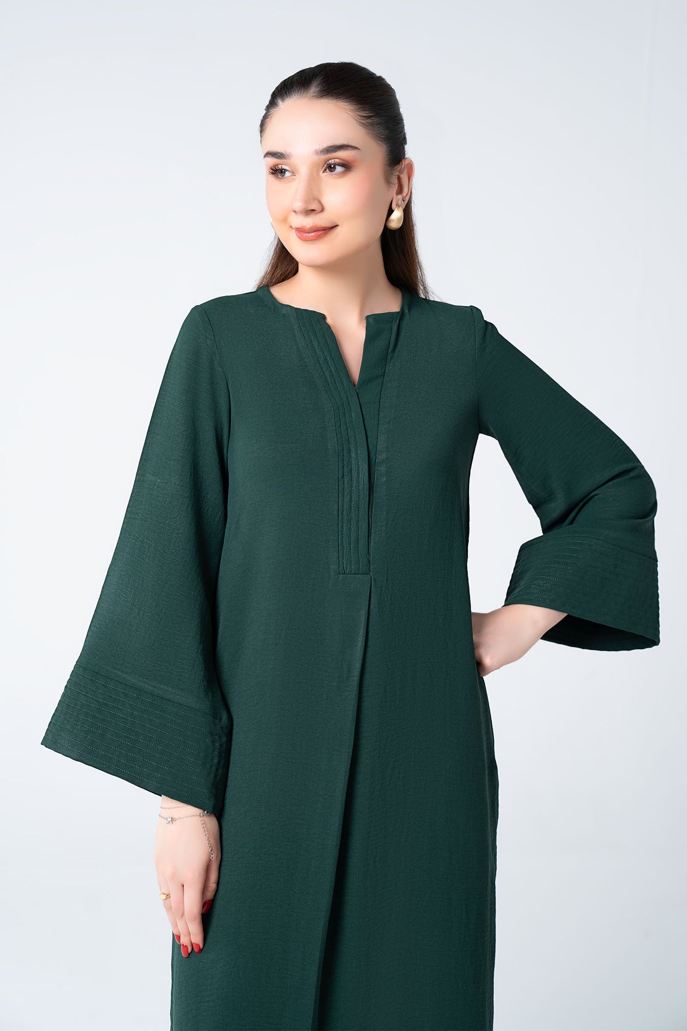 2 Pc Dyed Georgette Suit