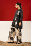 2 Pc Embroidered Twill Suit