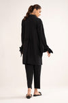 2 Pc Embroidered Crepe Suit