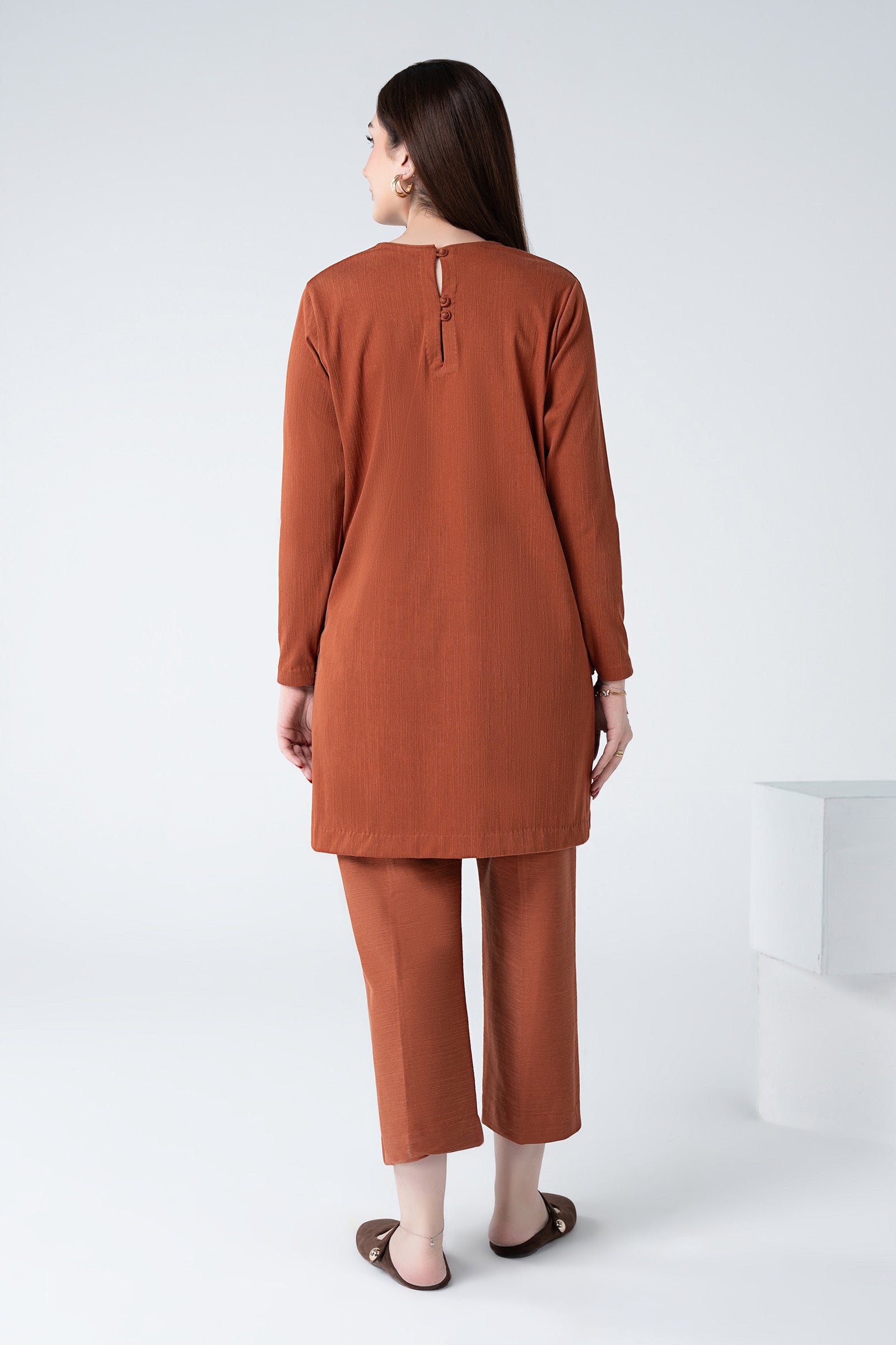 2 Pc Dyed Stretch Suit