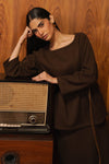 Ribbed Skirt Set