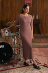 Ribbed Long Dress