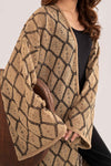 Dyed Crochet Shrug