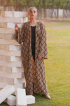 Dyed Crochet Shrug